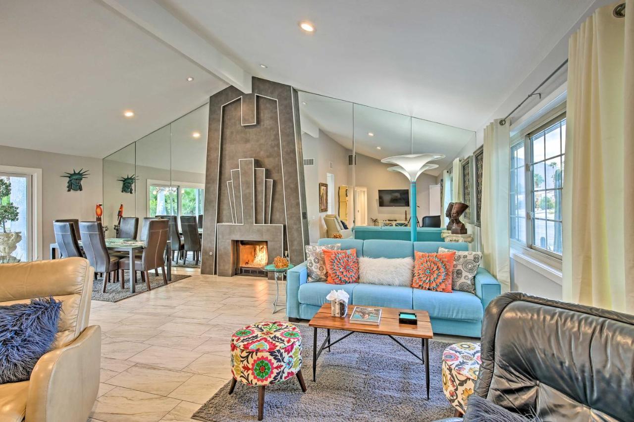 Pet-Friendly Palm Springs Escape With Heated Pool! Villa Екстериор снимка