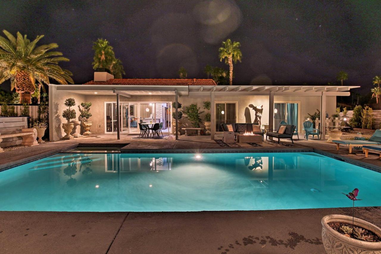 Pet-Friendly Palm Springs Escape With Heated Pool! Villa Екстериор снимка
